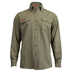 DriFire Men's TecGen FR Tan Work Shirt NSA-TCG011202