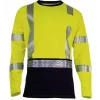 DriFire Vizable FR Dual Hazard Long Sleeve Hybrid T-Shirt