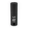 3/8" Drive 6 Point Deep Impact SAE Socket 1/2"