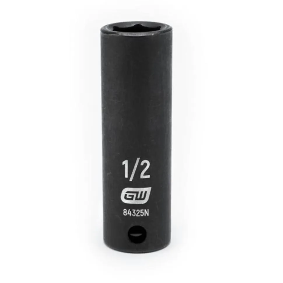 3/8" Drive 6 Point Deep Impact SAE Socket 1/2"
