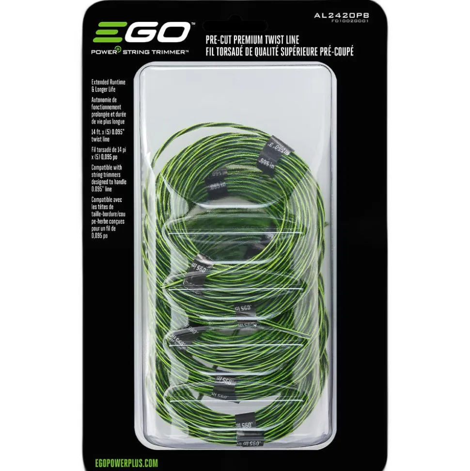 EGO Power Equipment EGO Pre-Cut Premium Twist Line AL2420PB