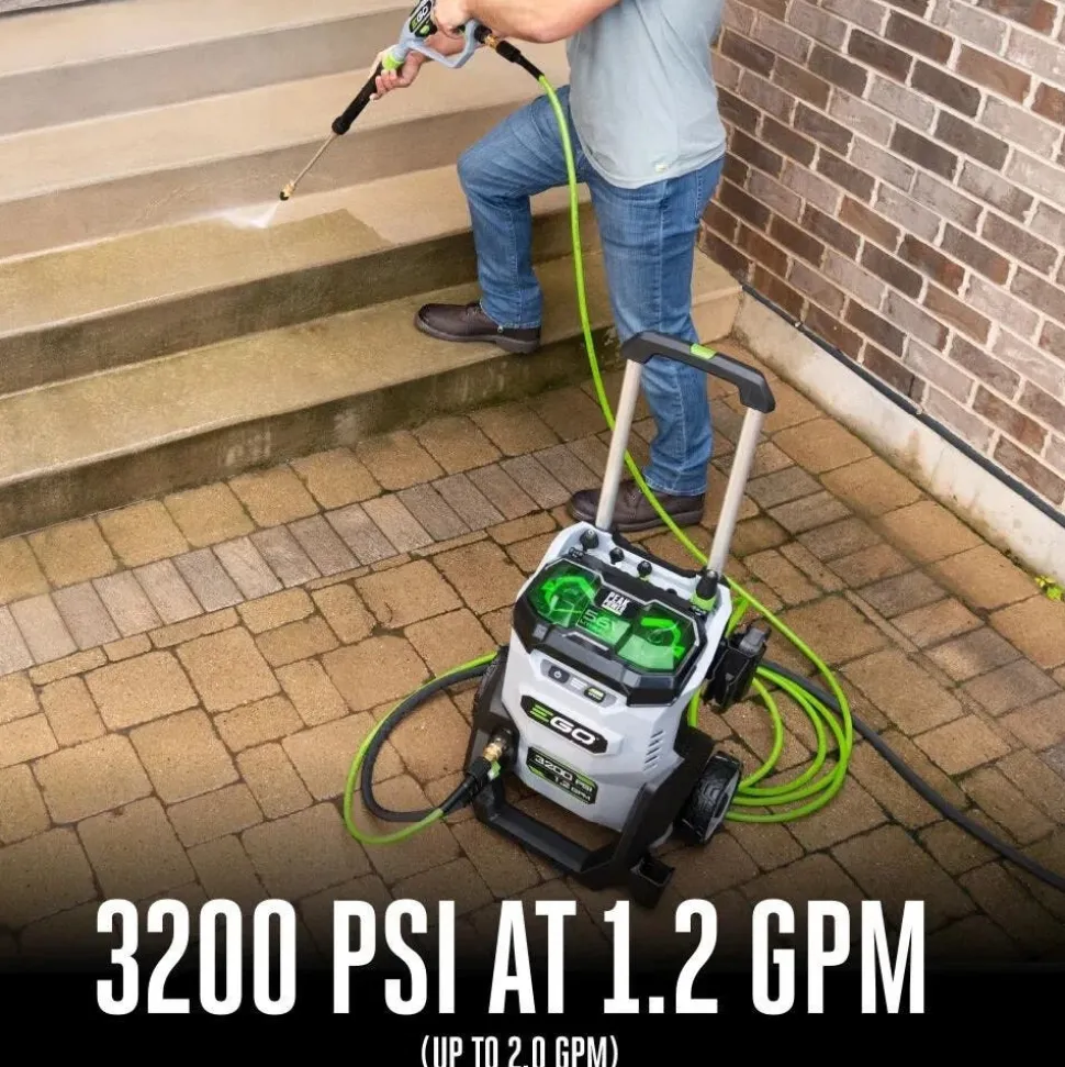 EGO Power Equipment 3200PSI Cold Water High Pressure Washer Bare Tool HPW3200