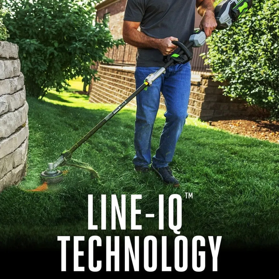 EGO POWER+ 17" Line IQ Powerload, Carbon Fiber String Trimmer w/ 5.0Ah Battery & Charger Kit MST1704