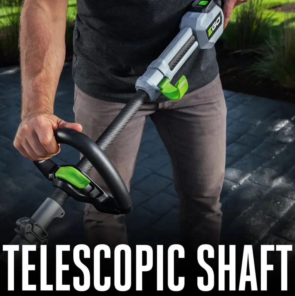 EGO POWER+ 16" Line IQ Powerload, Carbon Fiber String Trimmer w/ 4.0Ah Battery & Charger Kit ST1623T