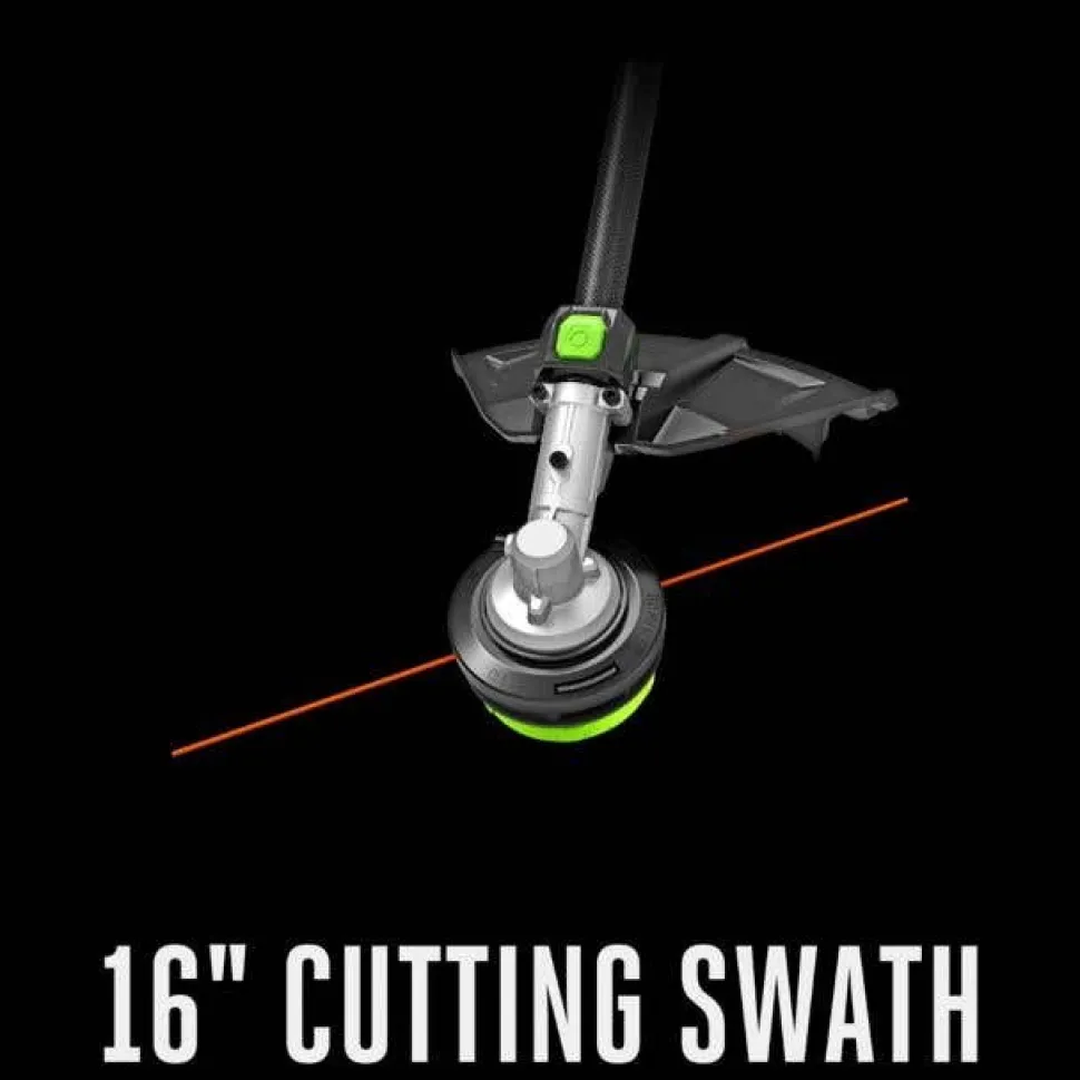 EGO POWER+ Multi-Head Combo Kit; 16" Carbon Fiber String Trimmer with POWERLOAD, Carbon Fiber Edger, and 56V Power Head with 4.0Ah Battery and 320W Charger MHC1603