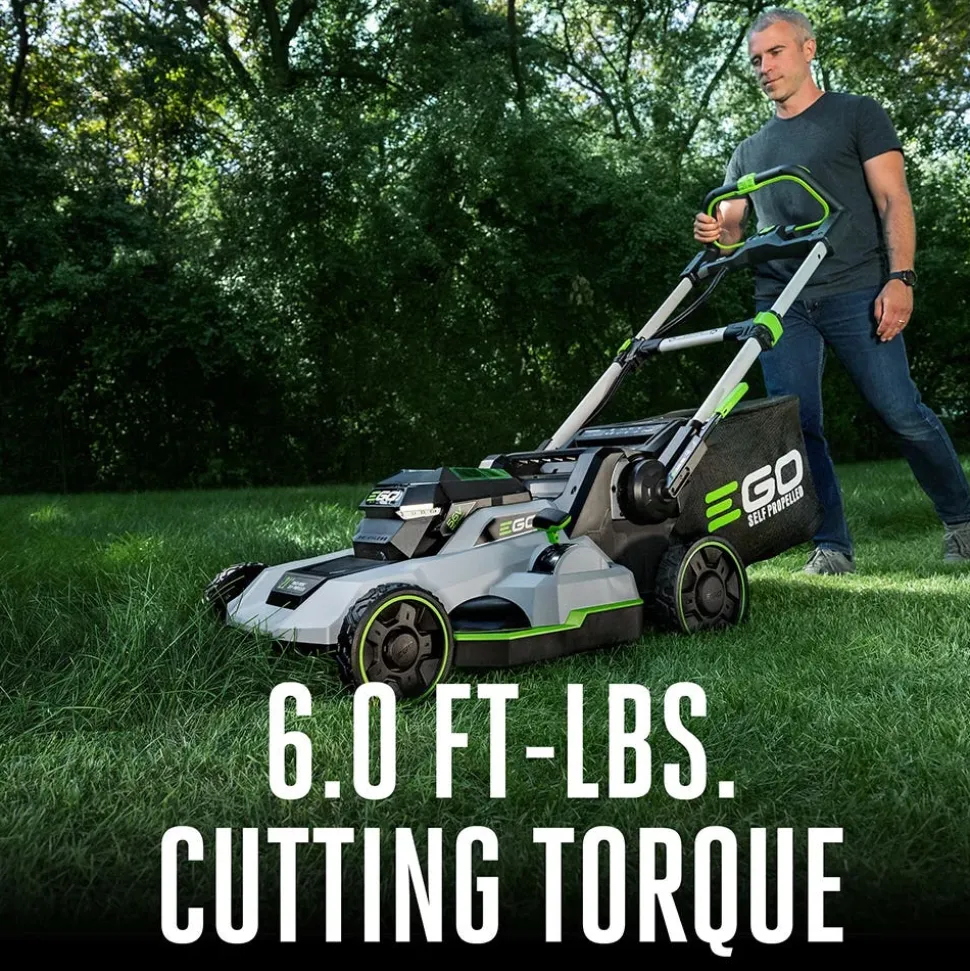 EGO POWER+ 21" Self-Propelled Touch Drive Mower 600 Series w/ 7.5Ah Battery & Charger Kit LM2125SP