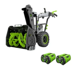 EGO Power+ 28" Snow Blower Self Propelled 2-Stage 56Vx2 - 12.0Ah Kit & Dual Port Super-Charger SNT2807