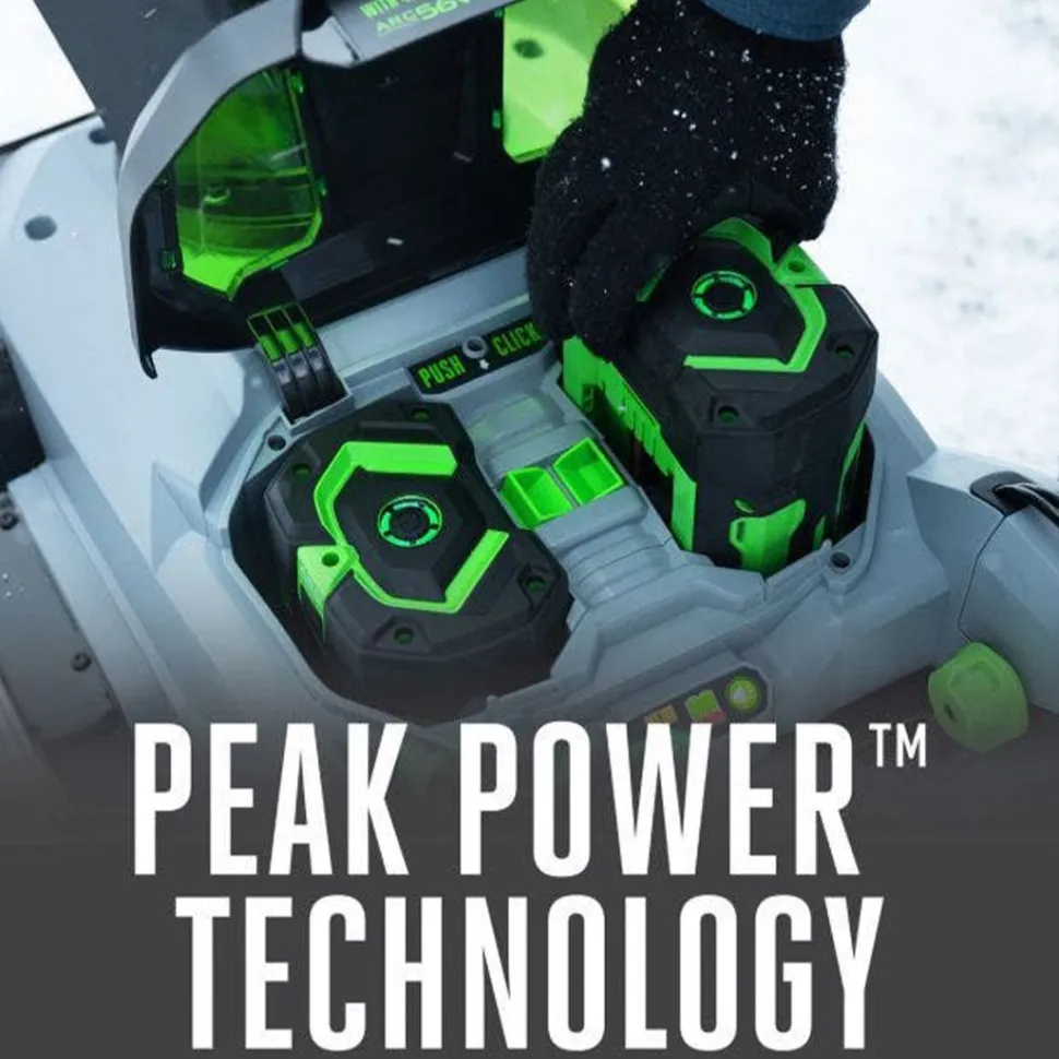 EGO Power+ 21" Snow Blower with Steel Auger 56Vx2 - 7.5Ah Kit SNT2114