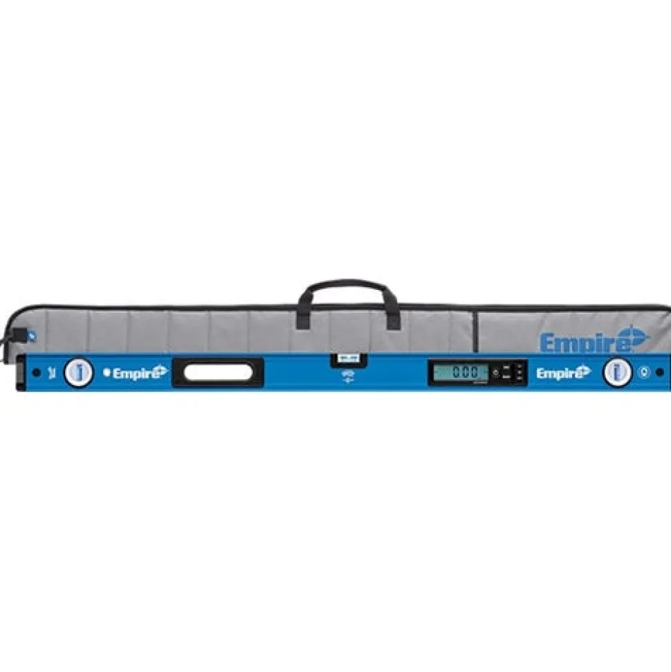 Empire EM105 Digital 48" Magnetic Box Level w/ Case True Blue em105.48