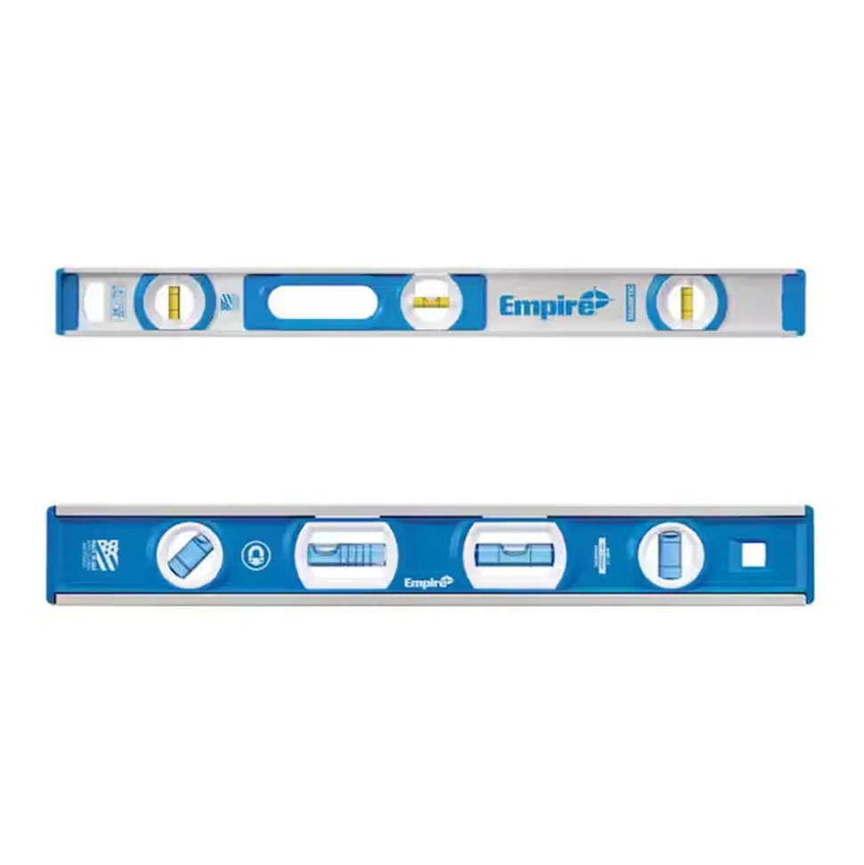 Empire Level 24 in. Aluminum I-Beam Level With 12 in. Compact Box Level Set 500.24P
