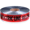 Empire Red Detectable Warning Tape inCaution Electric Line Belowin 3" x 1000' 31-107