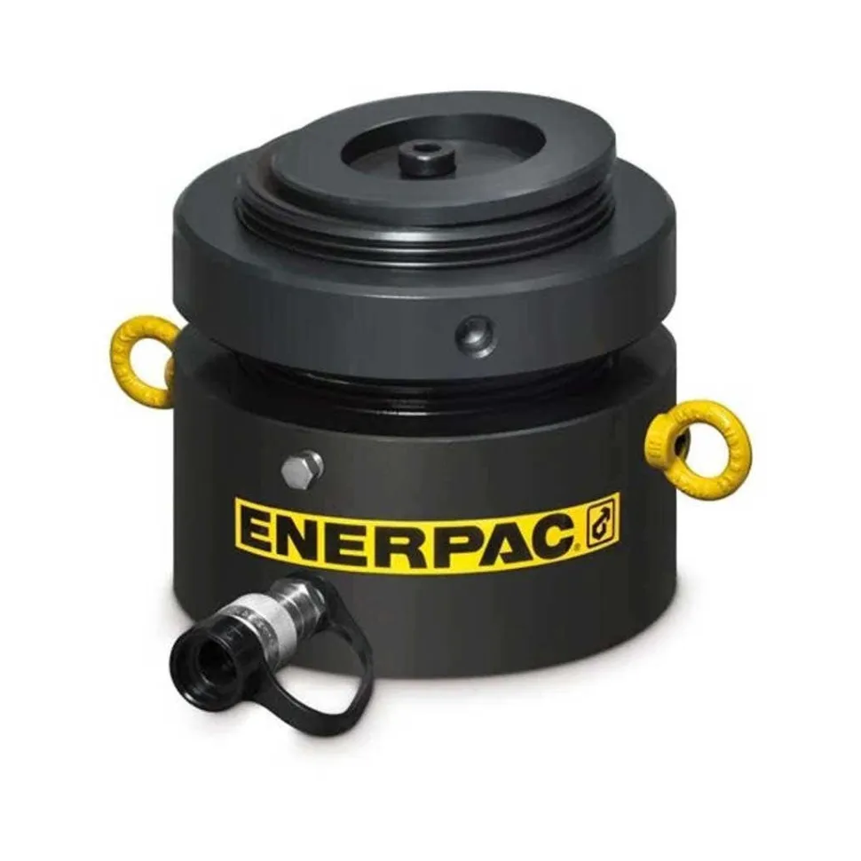 Enerpac 179 ton Capacity, 1.77 in Stroke Low Height Lock Nut Hydraulic Cylinder LPL1602