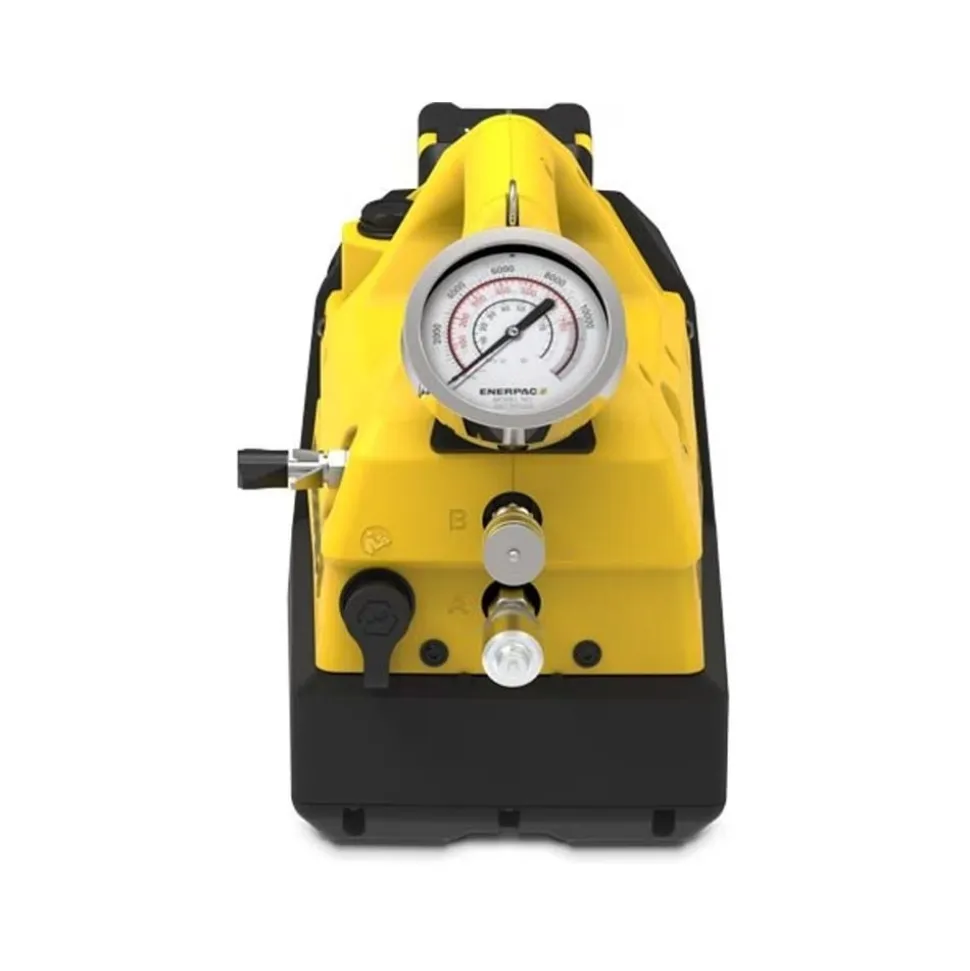 Enerpac 54V Cordless Hydraulic Torque Wrench Pump Kit, 115V Charger, 4/2 Valve, 241 cu. in. Usable Oil w/ Pendant Control XC2504BB