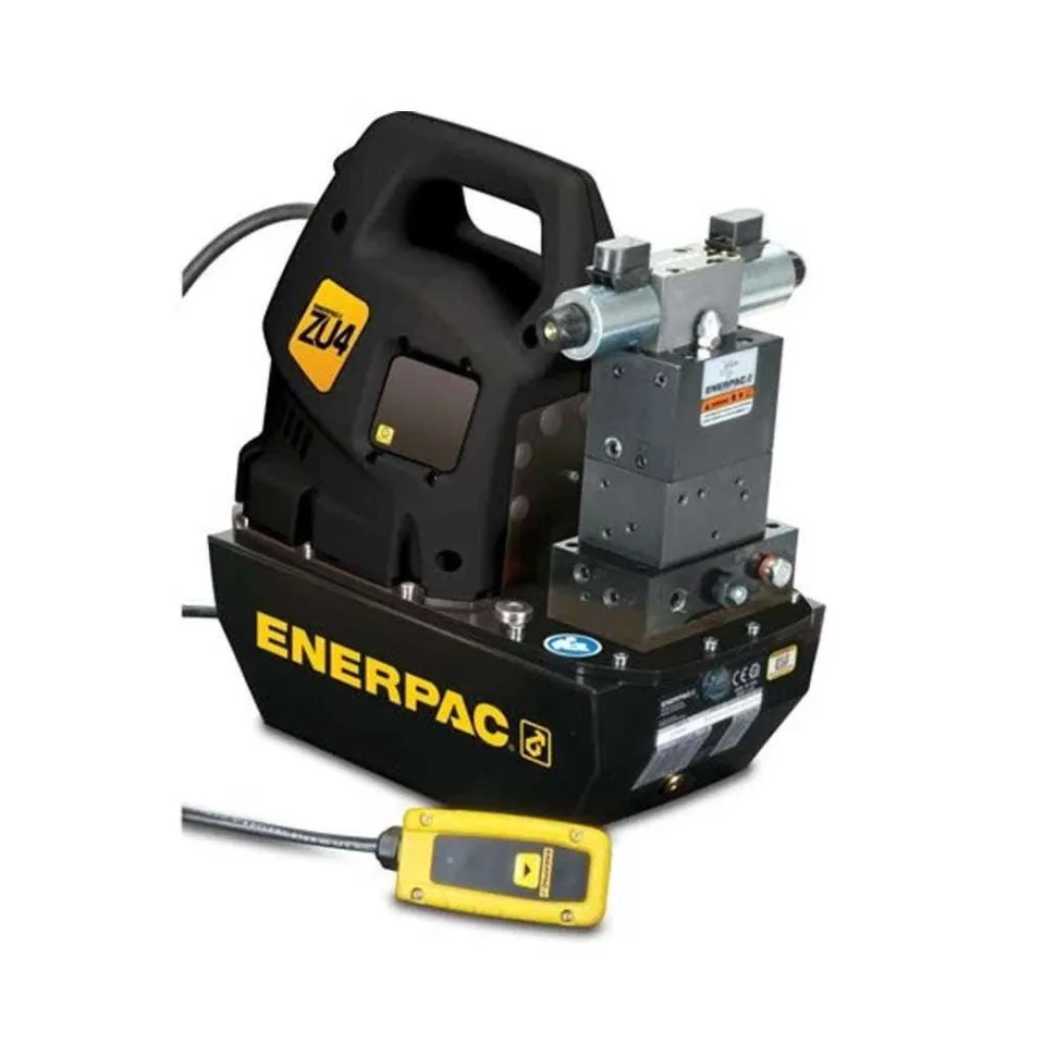 Enerpac 115V, 3/3 Solenoid Valve with Pendant Electric Hydraulic Pump ZU4308SB
