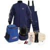 Enespro ArcGuard Performance 40 cal Jacket & Bib Kit w/ Lift Front Hood & Voltage Gloves ARC40KIT-LG10