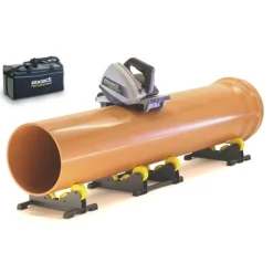 Exact PipeCut P400 (4" - 15") Plastic Pipe Cutter Circular Saw Roller System 7010401US