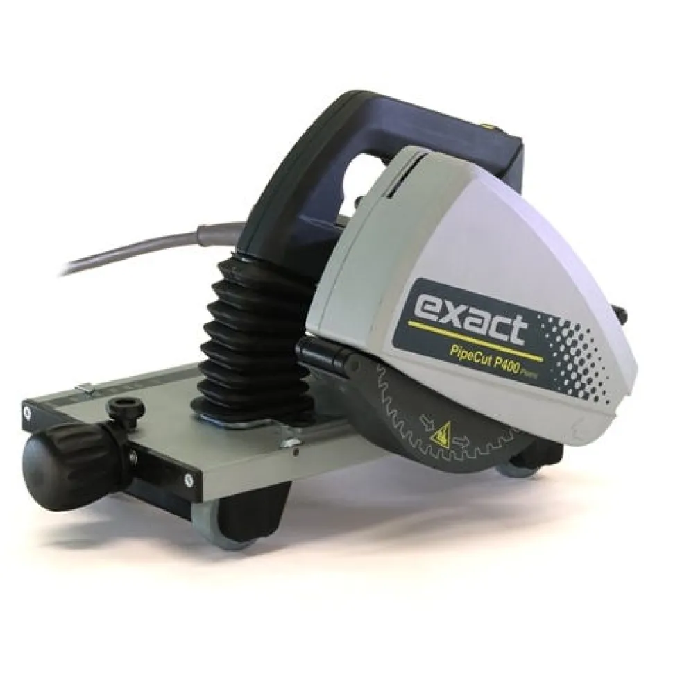 Exact PipeCut P400 (4" - 15") Plastic Pipe Cutter Circular Saw Roller System 7010401US