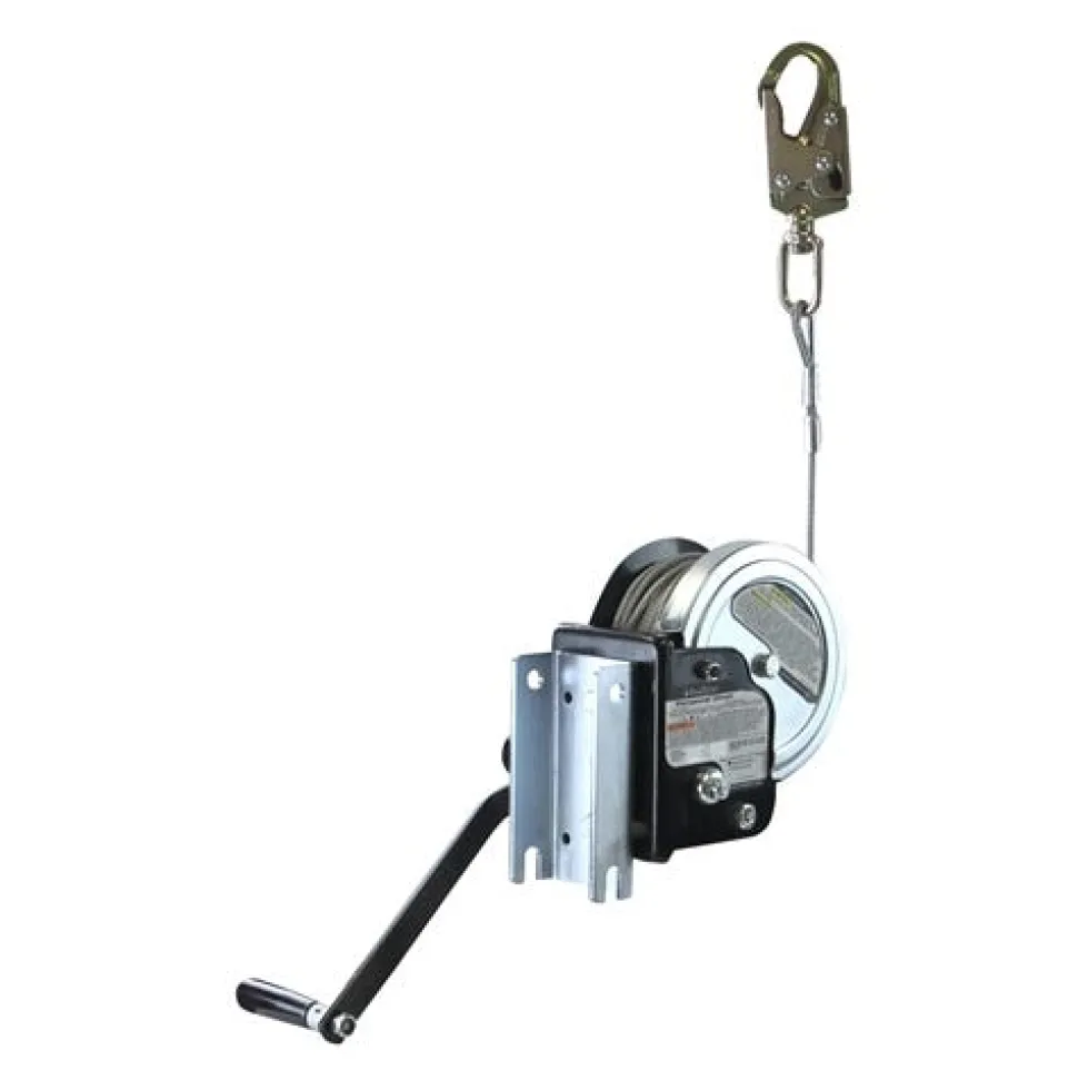 FallTech Davit Confined Space 120' Stainless Steel Winch 7298S