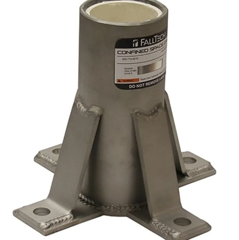 FALLTECH DAVIT CONFINED SPACE STAINLESS FLOOR MOUNT BASE 65060FMS