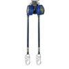 FallTech 6' FT-X EdgeCore Class 2 Personal SRL-P, Twin-Leg w/ Steel Snap Hooks 84106TP1
