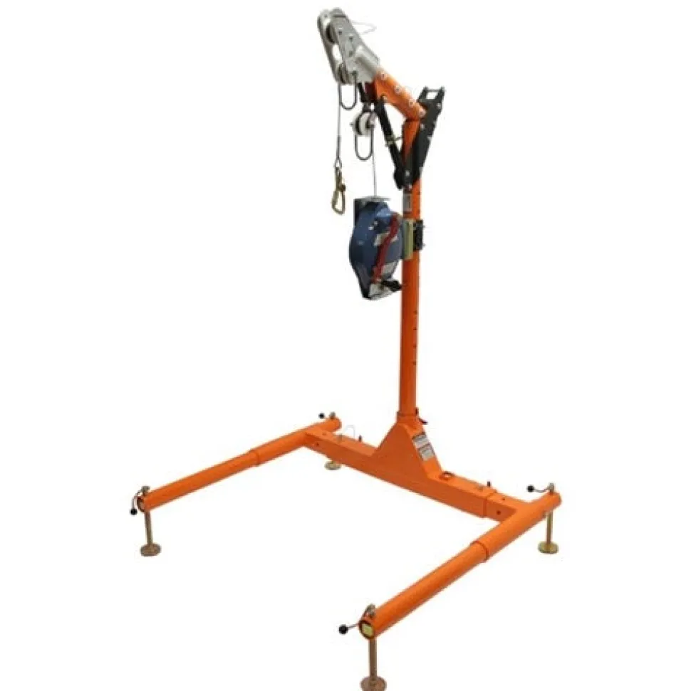 FallTech 5pc Confined Space Davit System with Personnel Winch 6050328R