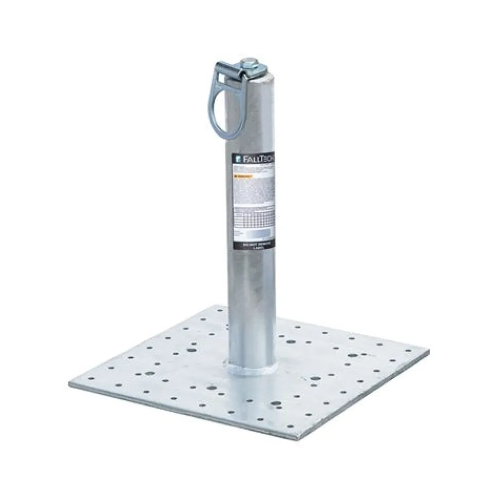 FallTech 18" Post Anchor Connector w/ Swivel D-ring For Wood, Concrete & Steel 78218WCSSD