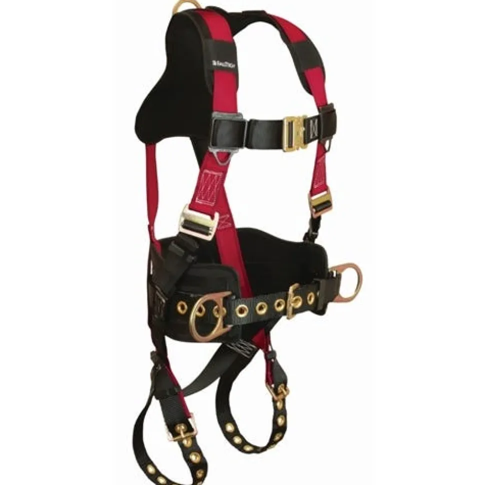 FallTech Tradesman+ 3D Construction Belted Full Body Harness 7078B