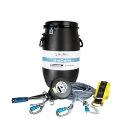 FallTech UniDrive 150' Crane Rescue and Descent Kit with Sealed Barrel 6813150K