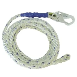 FallTech 100' Vertical Lifeline 5/8" Polyester Fall Protection Rope 8200