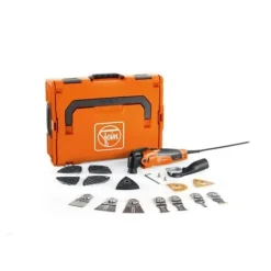 Fein MultiMaster MM 500 Plus Top Oscillating MultiTool Set with QuickIn, Anti-Vibration System - 350 W, StarlockPlus Tool Mount 72296770090