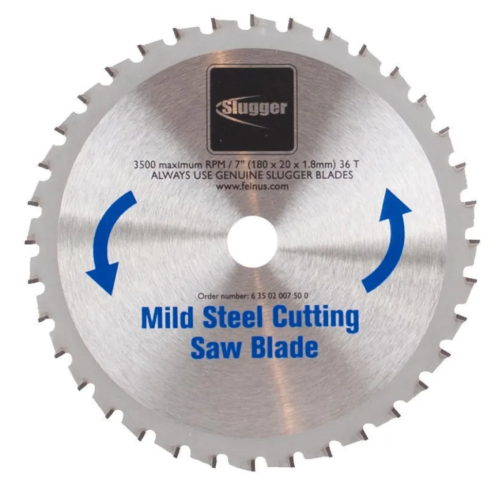 Fein Slugger 7-1/4" Mild Steel Metal Cutting Saw Blade 36 Teeth 63502007200