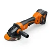 Fein 18V AmpShare CCG 18-125-10 AS 5" Angle Grinder Paddle 1080 Watts Brake (Bare Tool) 71220460120