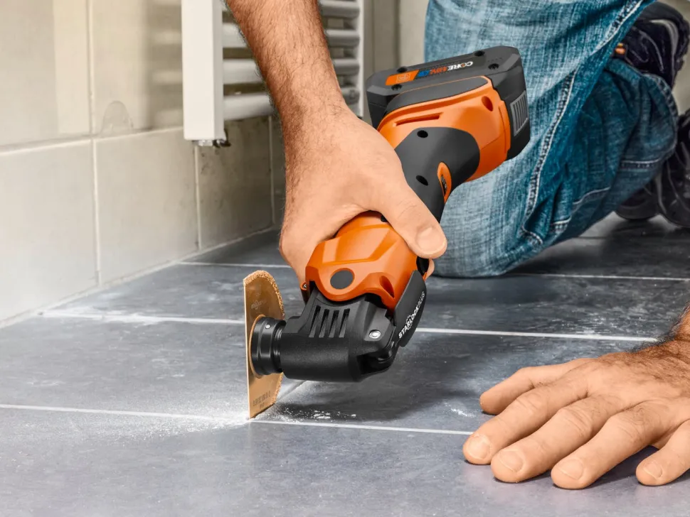 Fein 18V AmpShare MULTIMASTER AMM 500 AS 4.0 Ah Cordless Oscillating Multi-tool 71293866090
