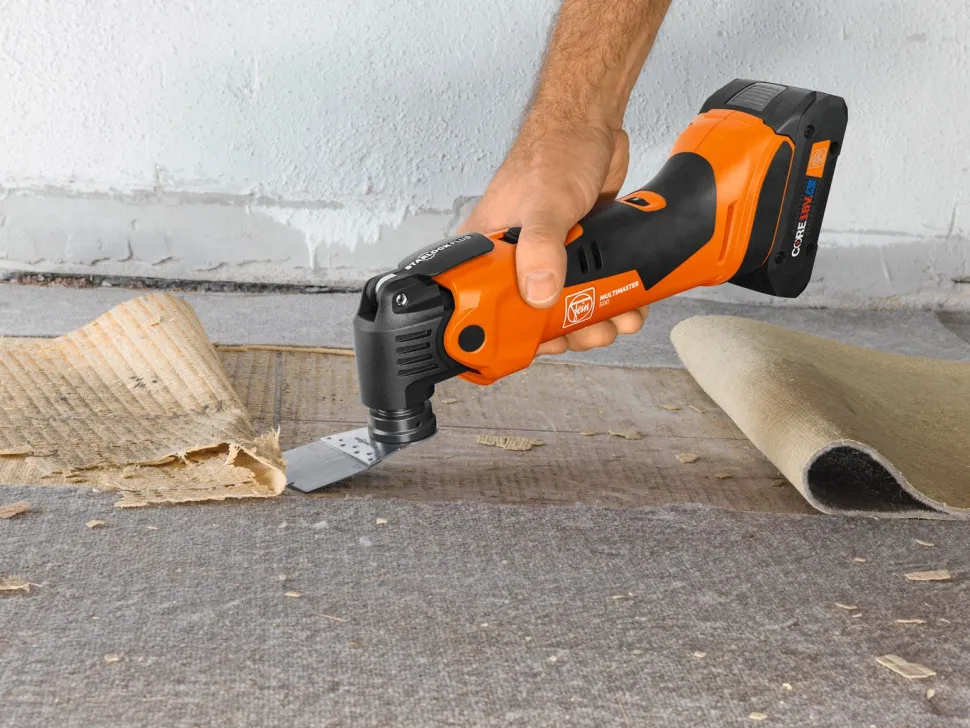 Fein 18V AmpShare MULTIMASTER AMM 500 AS 4.0 Ah Cordless Oscillating Multi-tool 71293866090