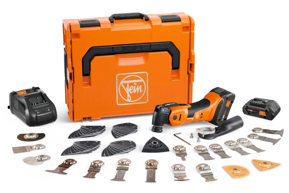 Fein 18V AmpShare MULTIMASTER AMM 700 Max Top 4.0 Ah AS Cordless oscillating multi-tool 71293661090