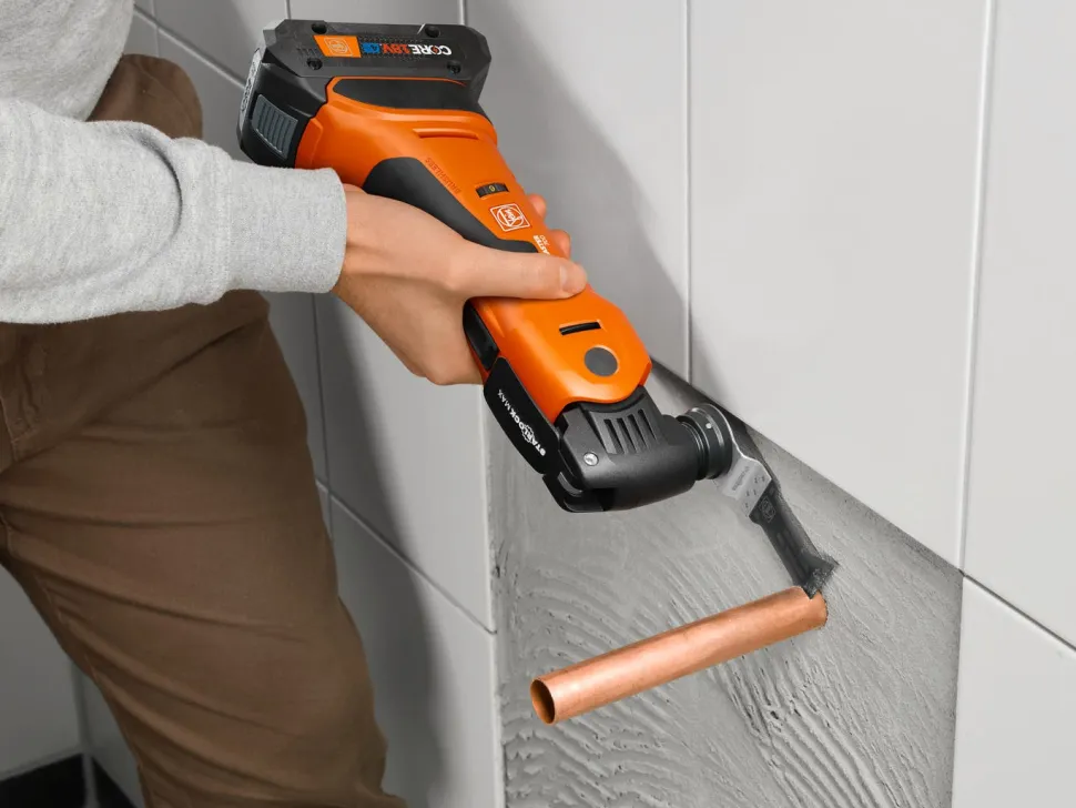 Fein 18V AmpShare MULTIMASTER AMM 700 Max Top 4.0 Ah AS Cordless oscillating multi-tool 71293661090