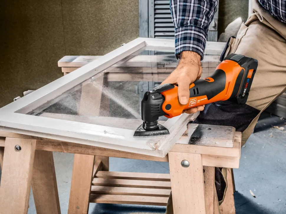 Fein 18V AmpShare MULTIMASTER AMM 500 Plus Top 4.0 Ah AS Cordless oscillating multi-tool 71293861090