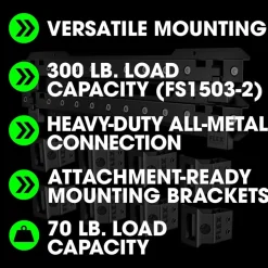 FLEX STACK PACK Box Mount Kit, 10-Piece FSM1501-10