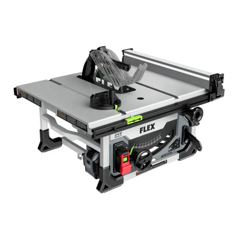 FLEX 10" Table Saw Kit W/ 1 x 10.0Ah Stacked Battery + 280W charger FX7221-1J