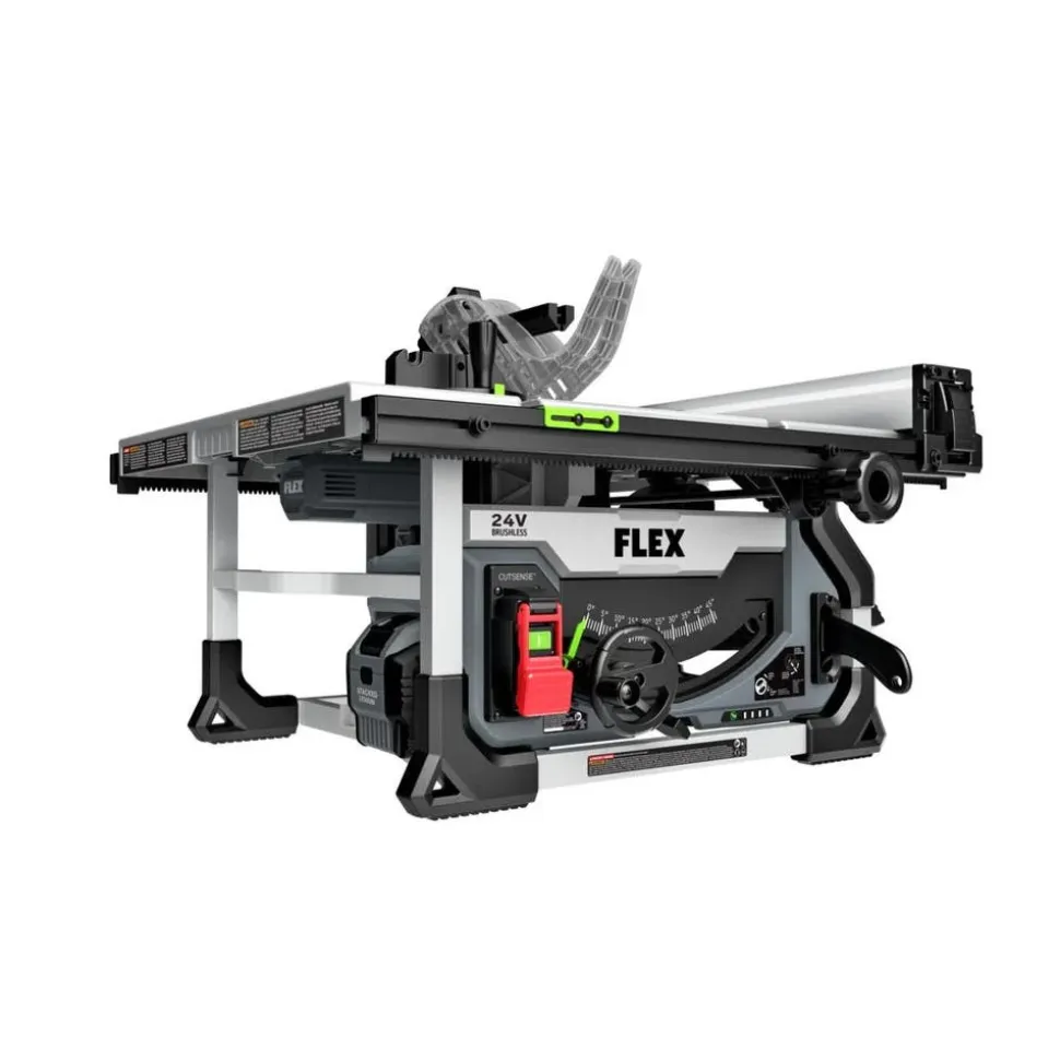 FLEX 10" Table Saw Kit W/ 1 x 10.0Ah Stacked Battery + 280W charger FX7221-1J