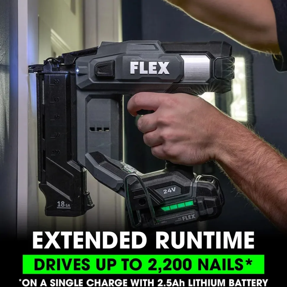 FLEX 24V Brad Nailer 18 Gauge (Bare Tool) FX4331-Z