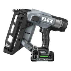 FLEX 24V Brushless 16Ga Straight Finish Nailer Kit FX4321-1A