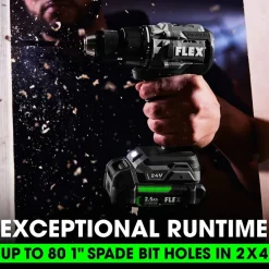 FLEX 24V Brushless 4-Tool Combo Kit FXM401-2A