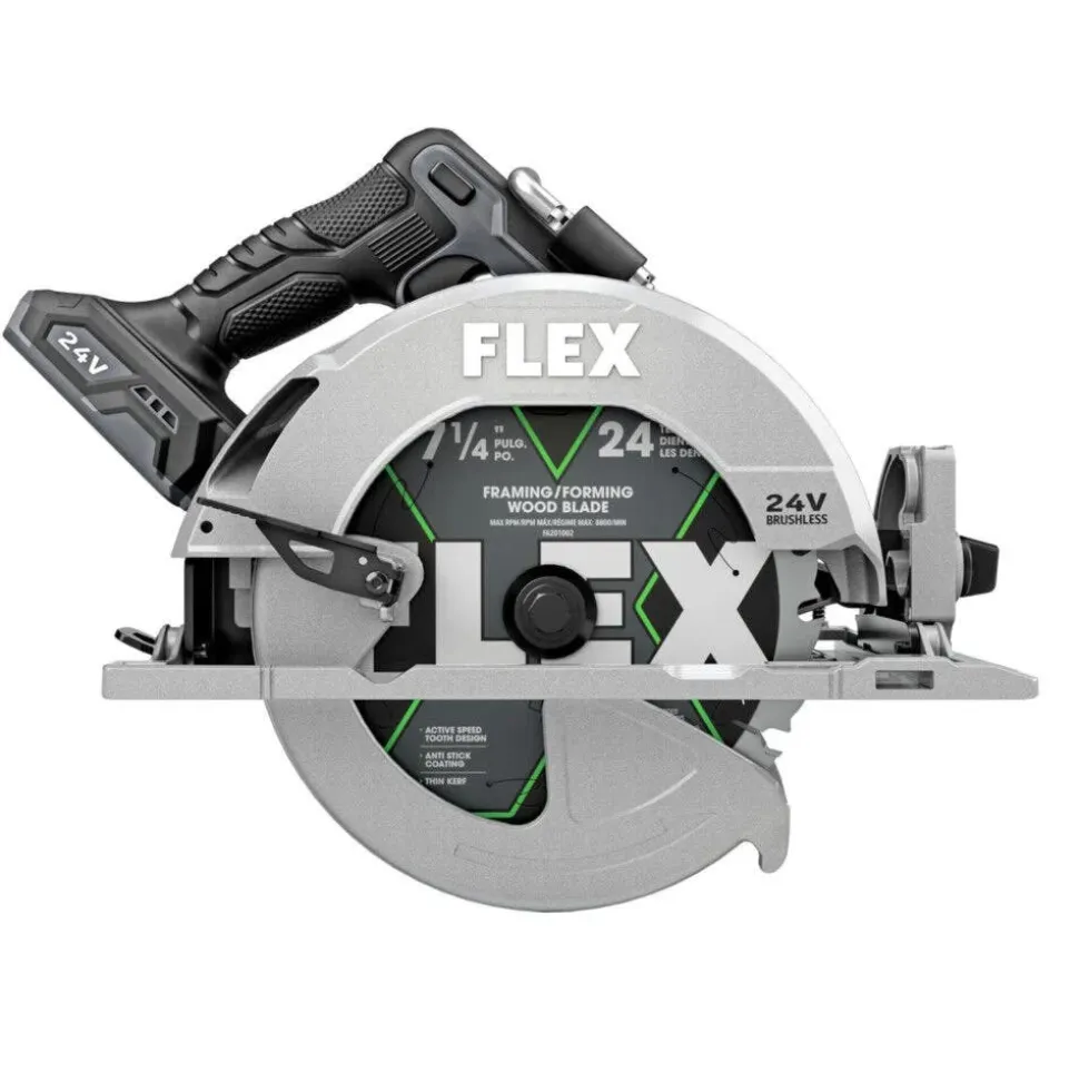 FLEX 24V 7-1/4" Circular Saw - Bare Tool FX2141-Z