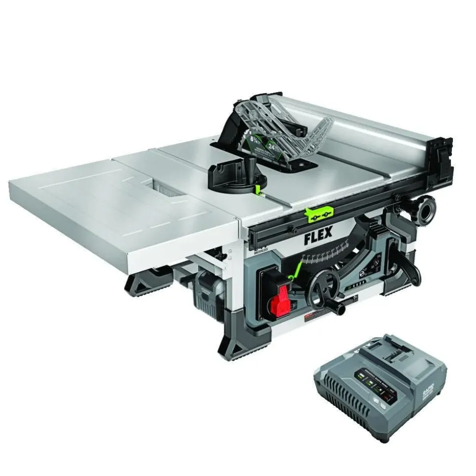 FLEX 24V Compact Table Saw 8-1/4" (Stacked) Kit FX7211-1H