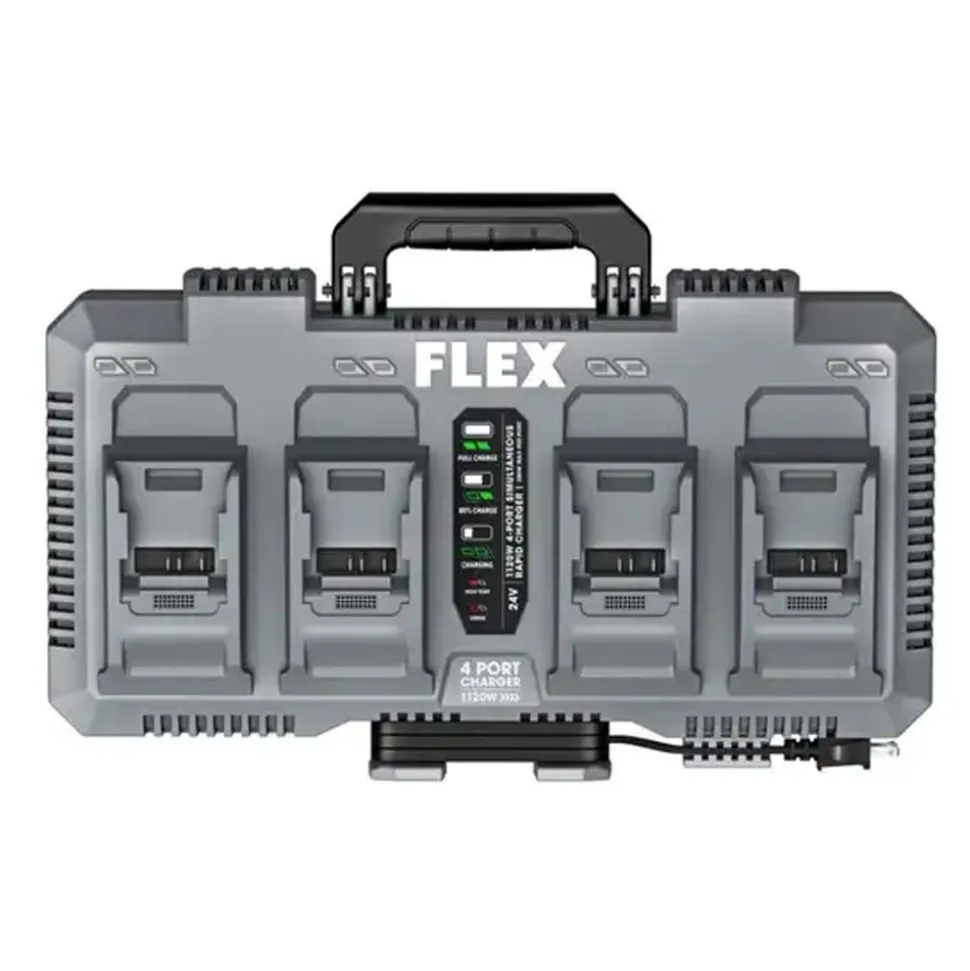FLEX 24V 4-Port Simultaneous Rapid Charger (280W each) FX0451-Z
