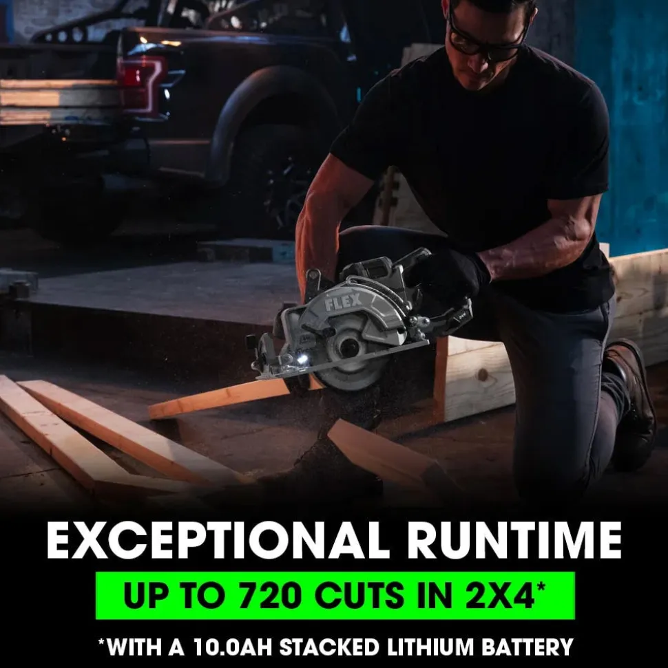FLEX 24V Rear Handle Circular Saw 7-1/4" (Tool Only) FX2141R-Z