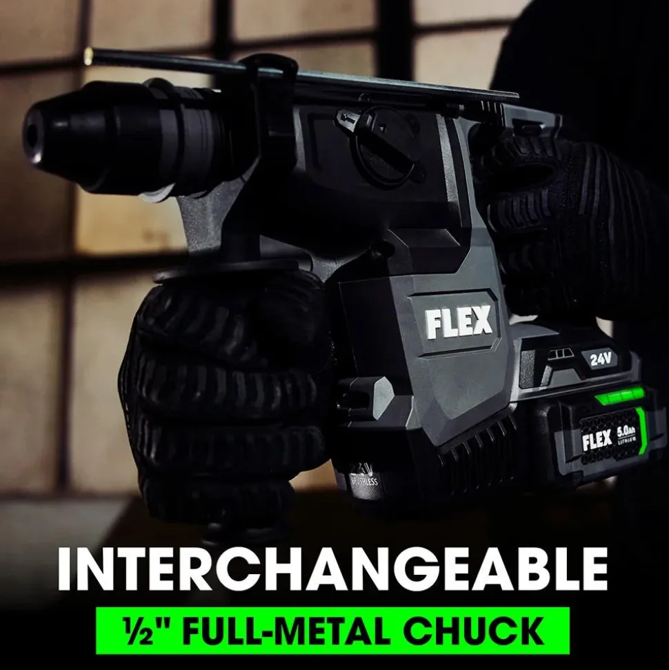 Flex 24V SDS-Plus 1" Rotary Hammer Drill (Tool Only) FX1551A-Z