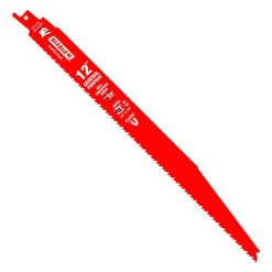 Freud Diablo 12" Bi-Metal Recip Blade for Nail-Embedded Wood, Metal, and Plastic (5-Pack) DS1214BGP5