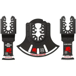 Freud Diablo 3 Piece Universal Fit Bi-Metal Oscillating Blade Set DOU3BS